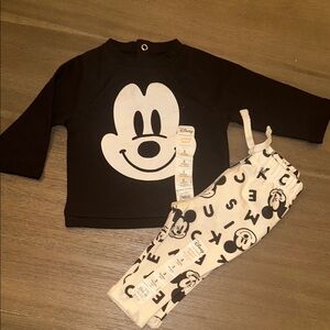 Disney Mickey Mouse Outfit - Black and White